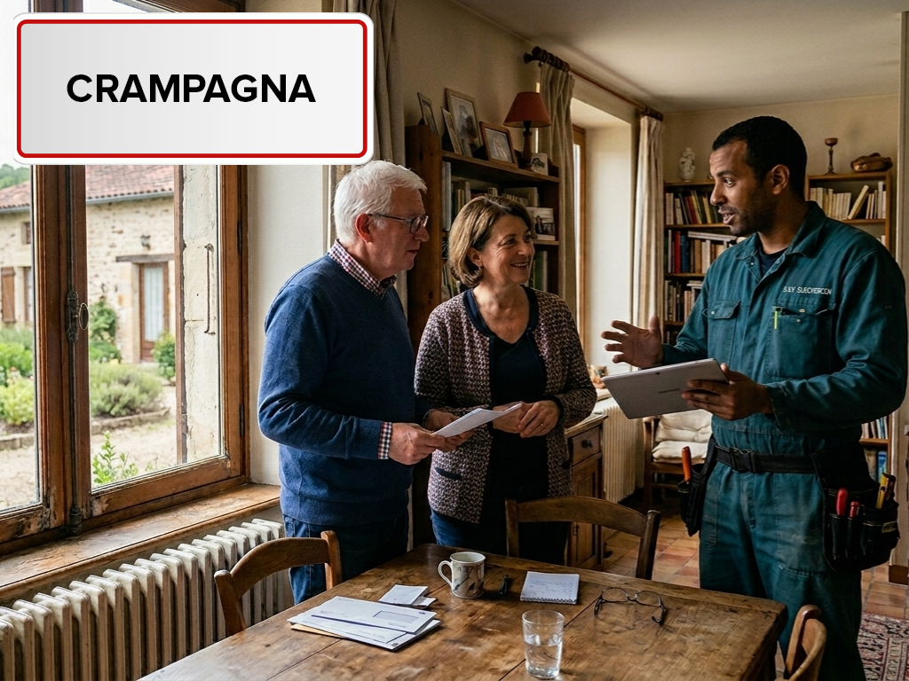 Installation de pompe à chaleur à Crampagna (09120) en Ariège
